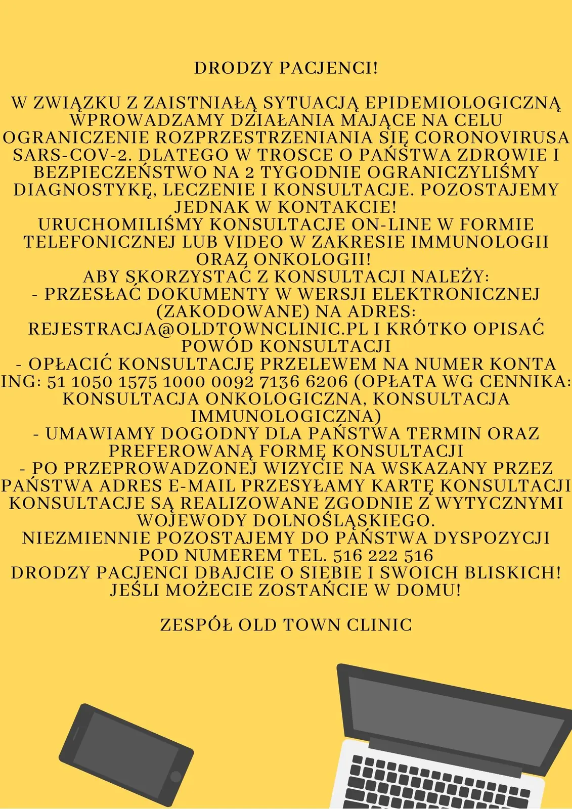 Konsultacje on-line!