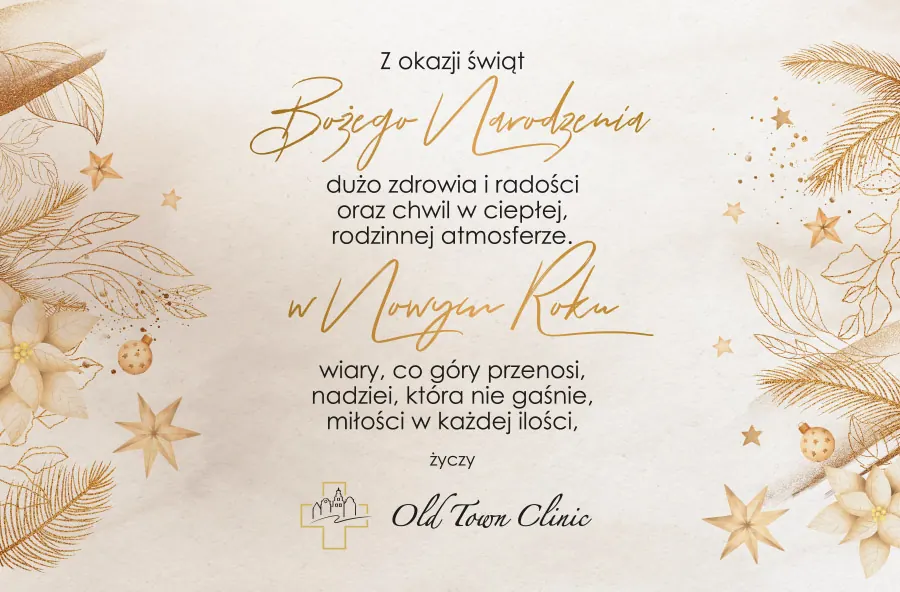 Najserdeczniejsze życzenia od Old Town Clinic
