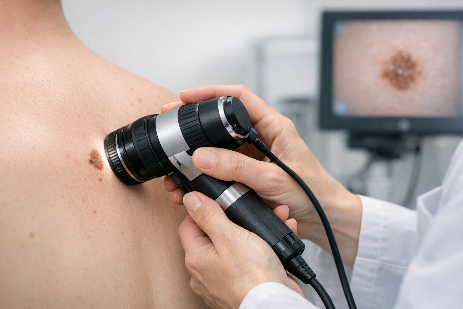 Ocena znamion i dermatoskopia